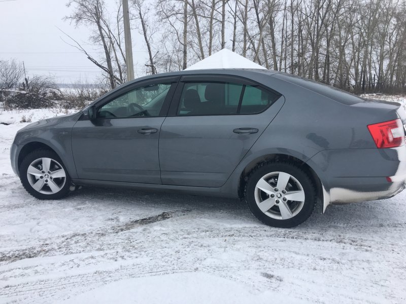Skoda Octavia a7 тонировка 50%