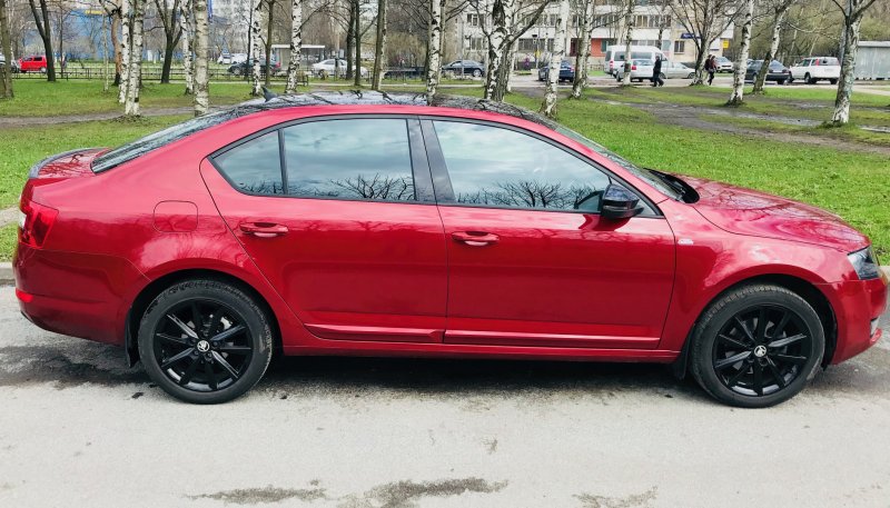 Skoda Rapid 2 Ruby Red