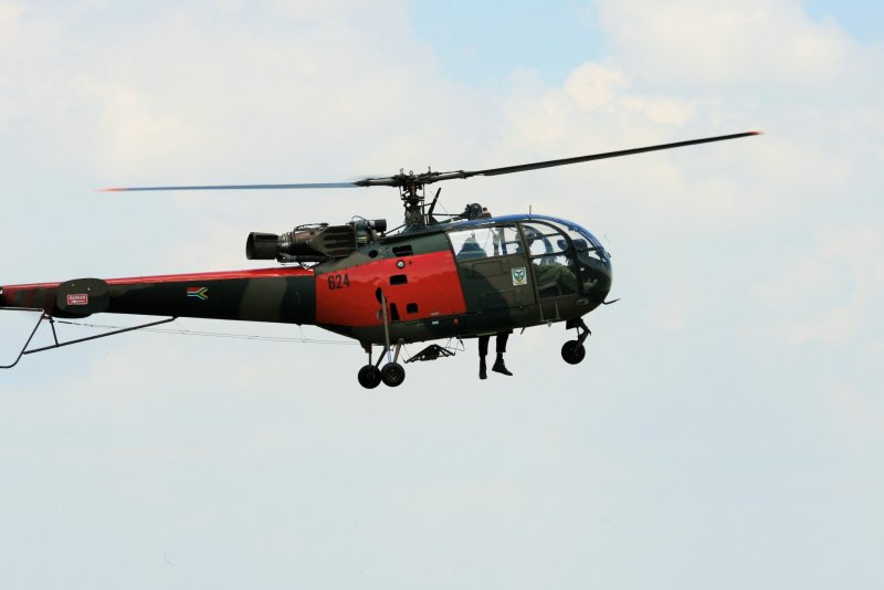Alouette вертолет