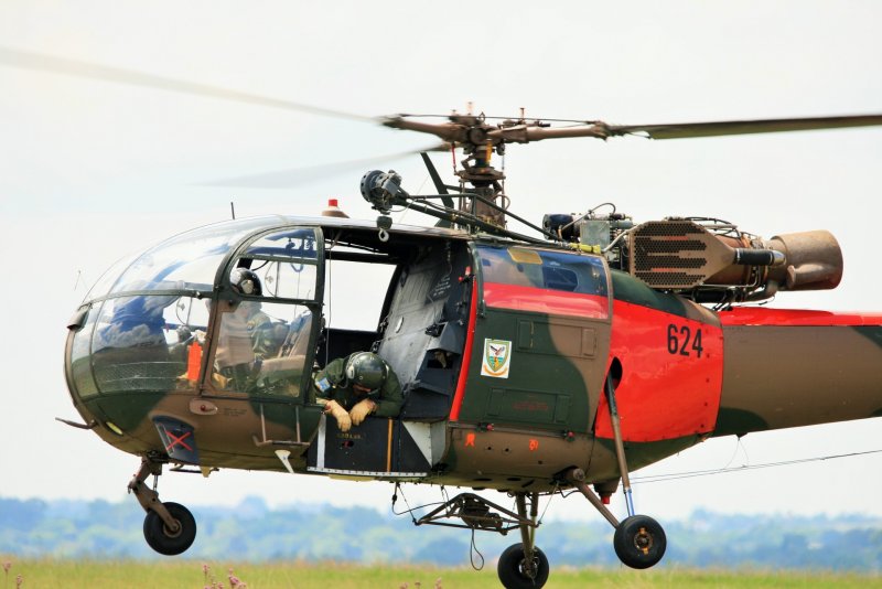 Alouette вертолет
