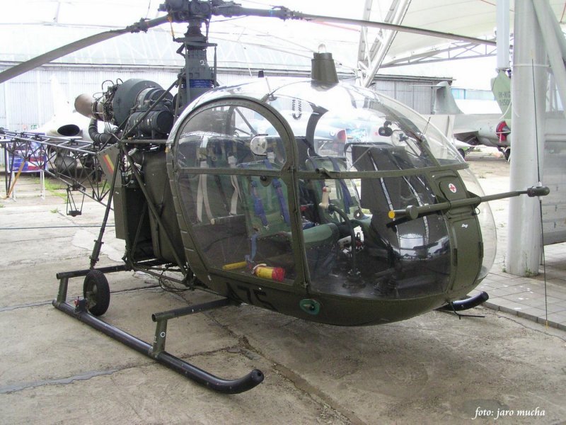 Alouette вертолет