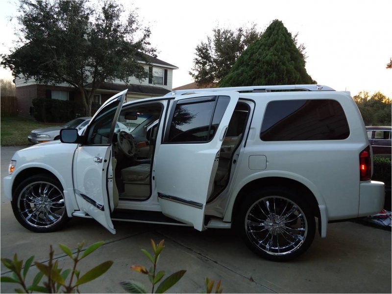 Infiniti qx56 оффроуд