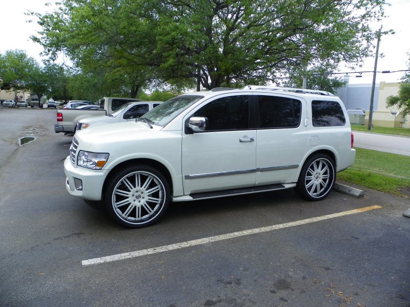 Инфинити qx56 2008 обвес