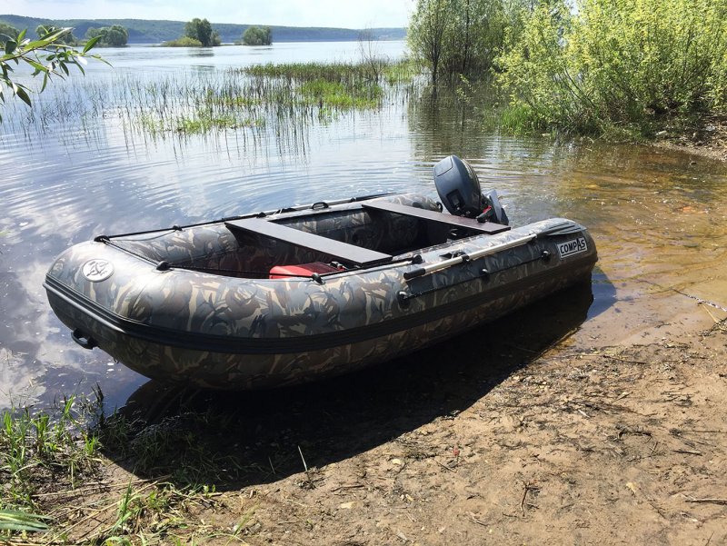 ПВХ лодка Азимут Эверест 385 камуфляж