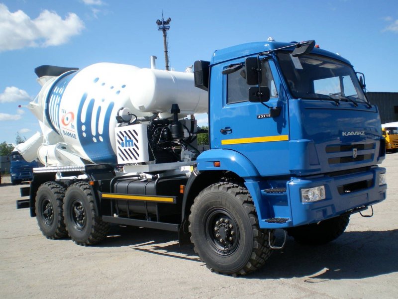 Автобетоносмеситель КАМАЗ 43118