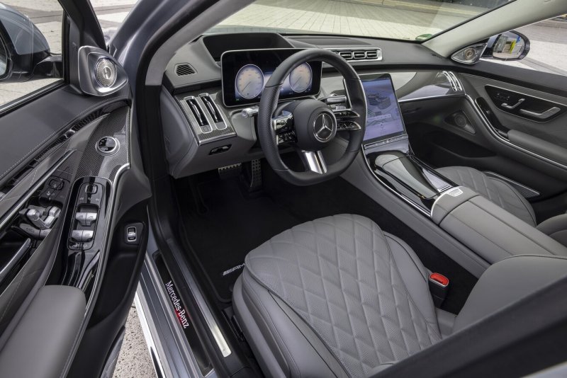 Мерседес Бенц w223 салон