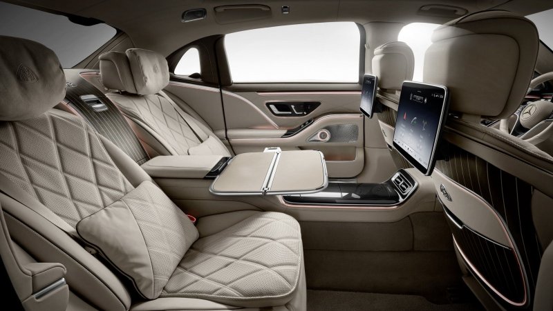 Mercedes Benz s class 2021 салон