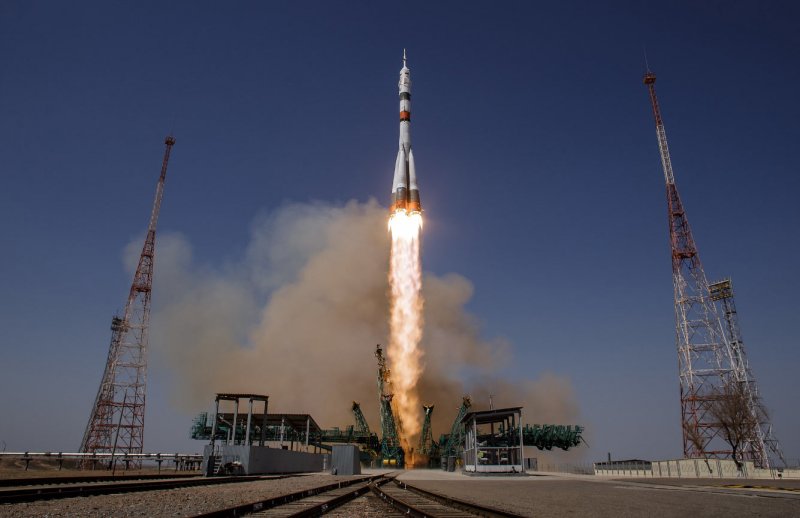 Космодром Байконур старт Гагарина