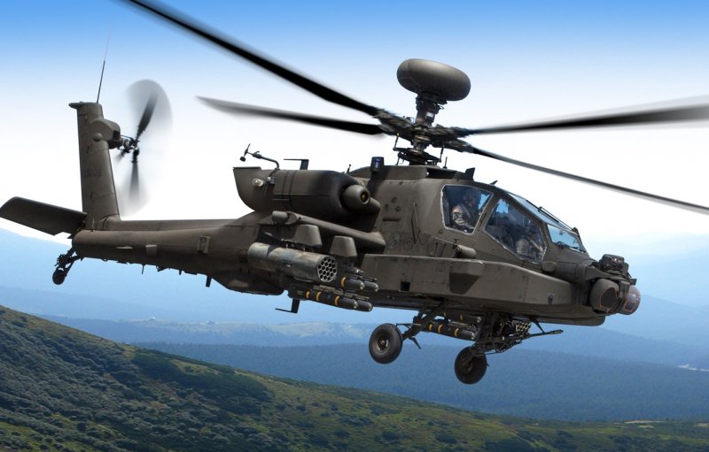 Боевой вертолет "Ah-64 Apache"