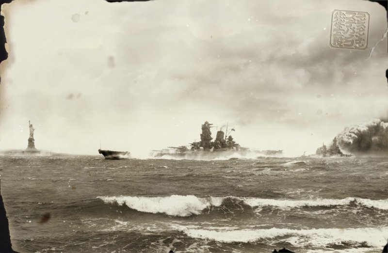 Фон для презентации море корабли 1942 год