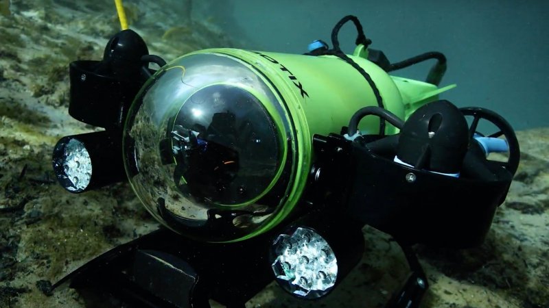 Подводная лодка Seawolf на радиоуправлении