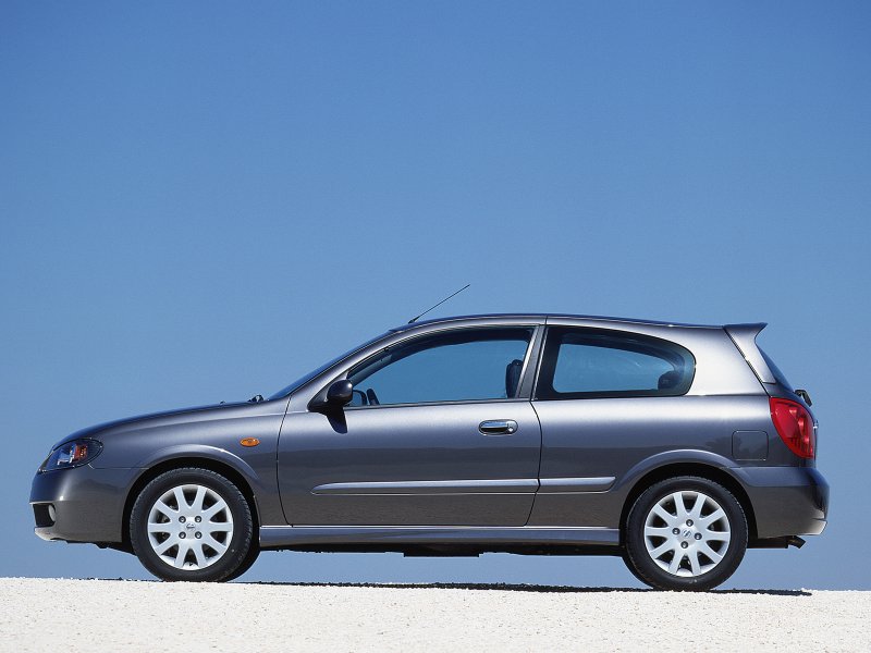 Nissan Almera n16 черная