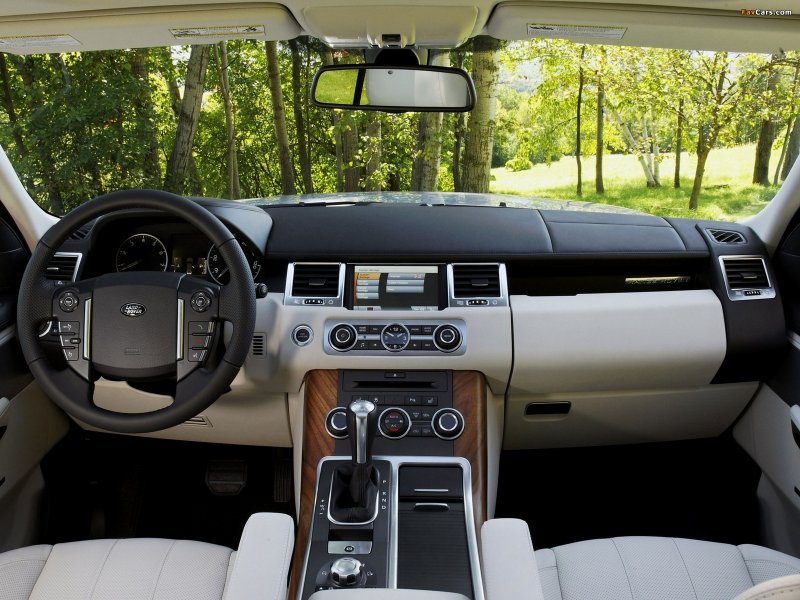Range Rover Sport l320 салон