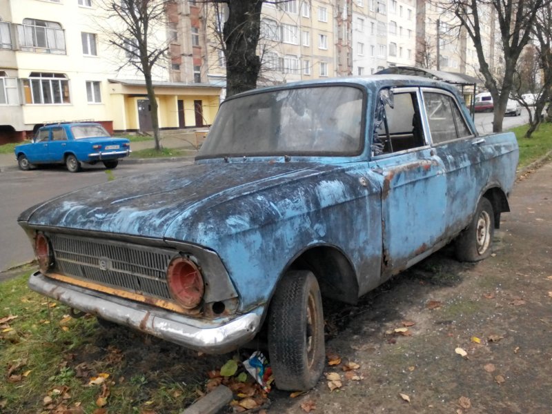 Брошенные машины