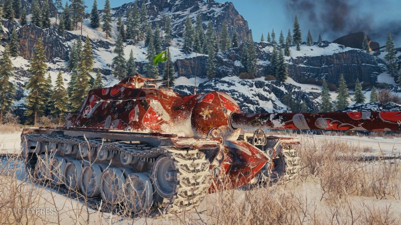 Золотой камуфляж WOT т49