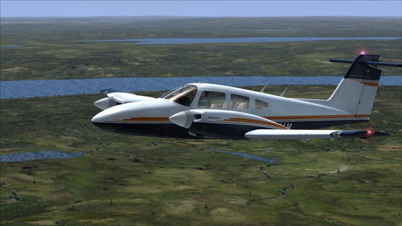 Piper pa-44 Seminole салон