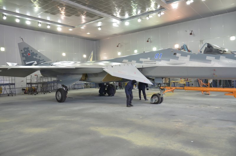 Су-57 пятого поколения