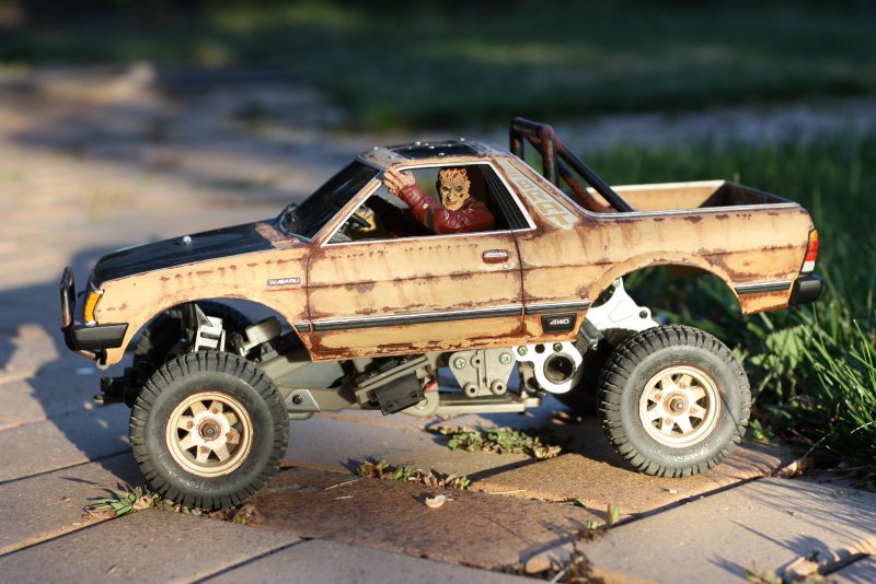 Subaru brat Tamiya
