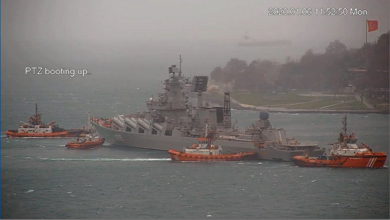 Крейсера Петр Великий и Маршал Устинов