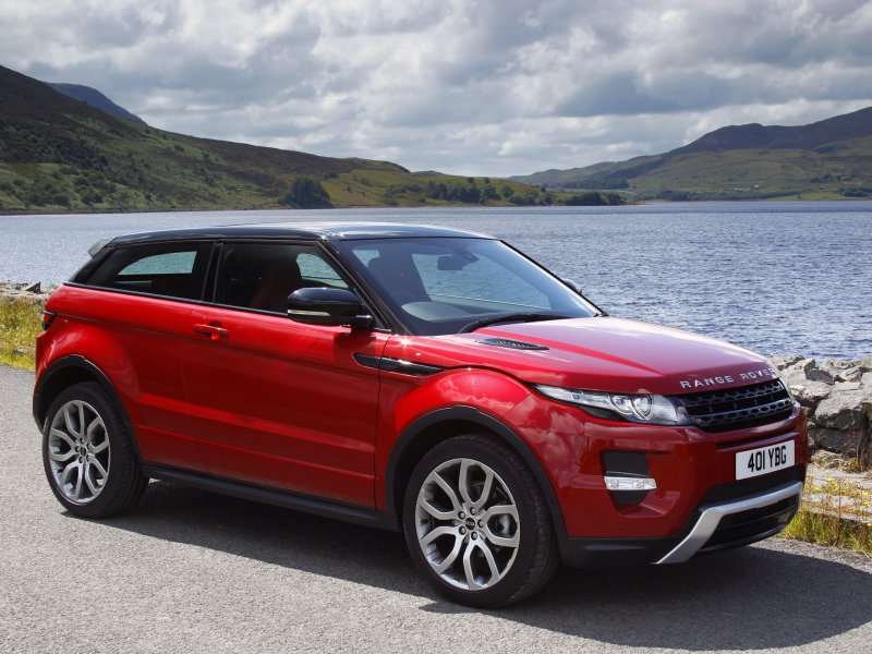 Range Rover Evoque красный