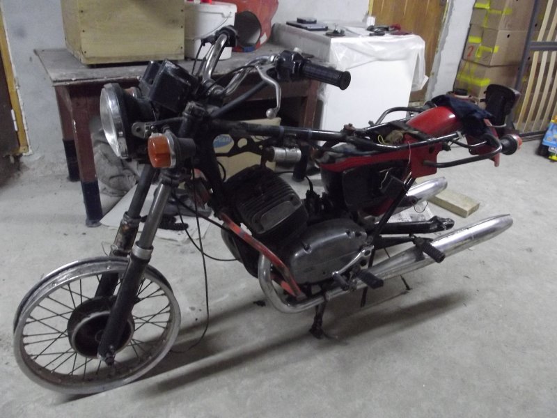 Реставрация Чезет 350