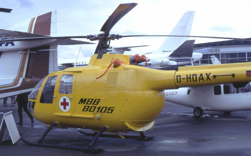 Немецкий вертолет bo 105