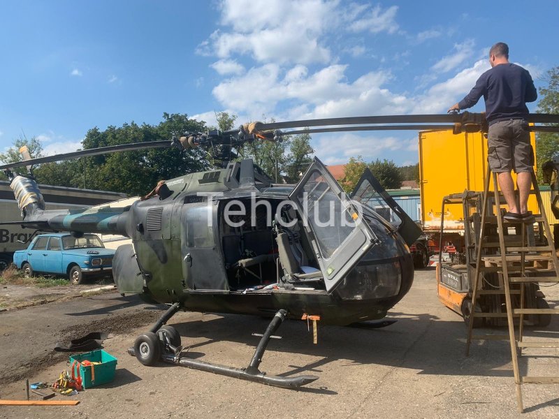 Кабина вертолёта bo-105