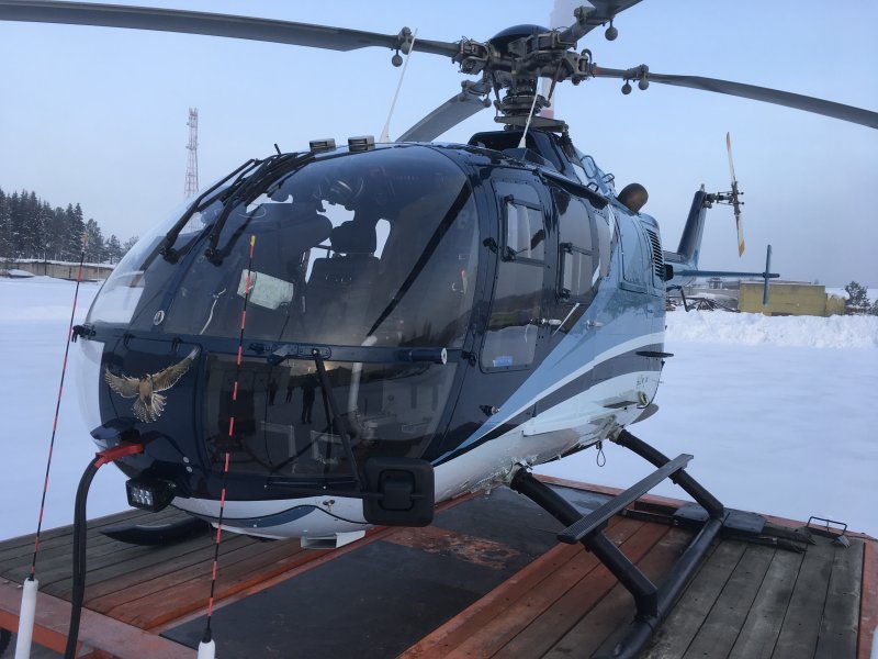 Вертолет в 0 105