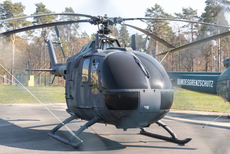 MBB bo-105 черный