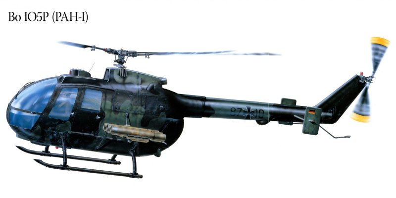 Вертолёт обои bo 105