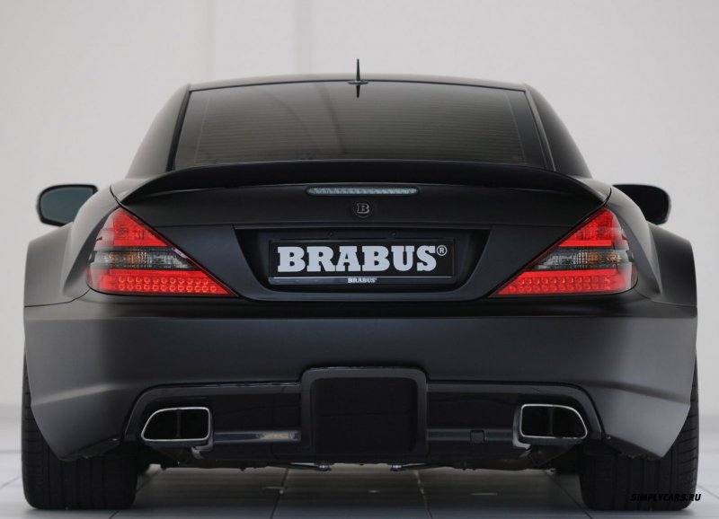 Мерседес Brabus sl65 Black
