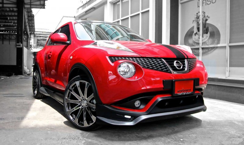 Nissan Juke Red Tuning