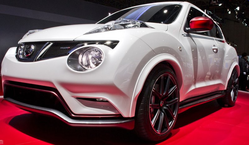Nissan Juke Nismo белый