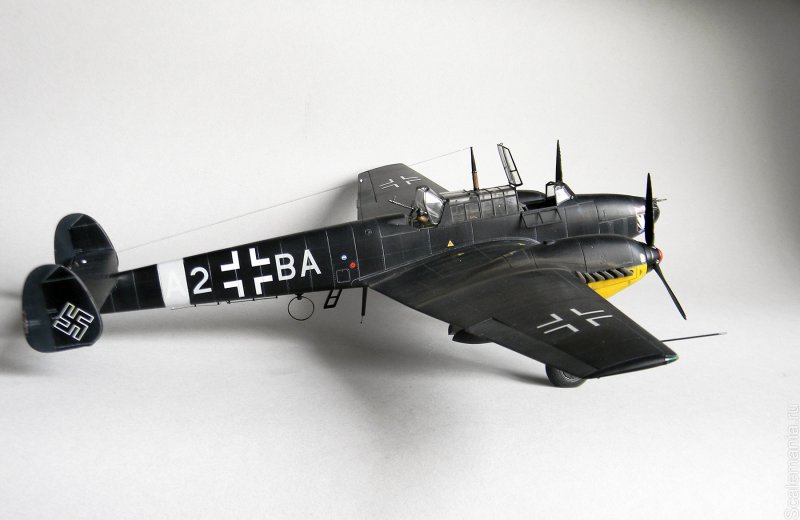 Messerschmitt bf 110 сбитый