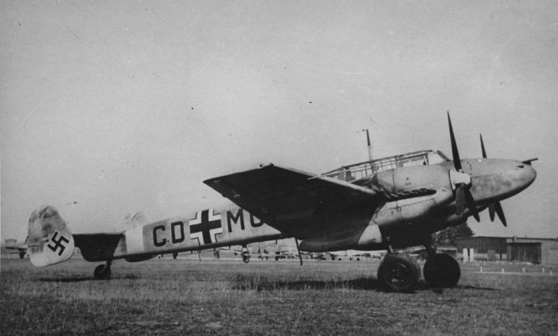 Самолёты Люфтваффе bf 110e