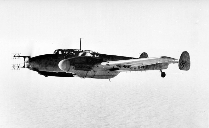 Истребитель Мессершмитт bf 110