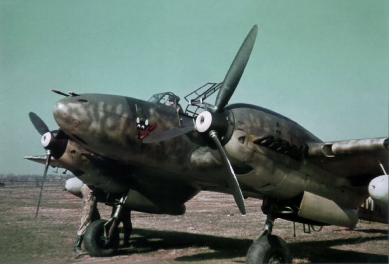 Истребитель Мессершмитт bf 110