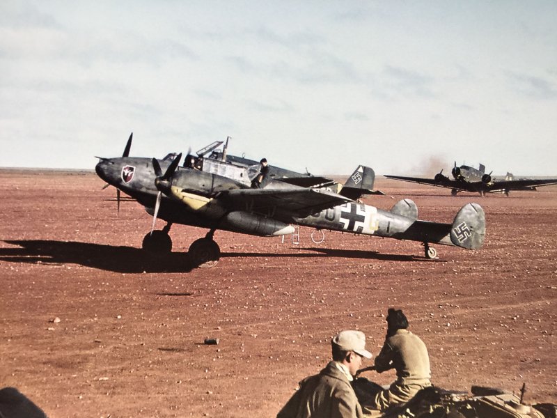 Самолёты Люфтваффе bf 110e