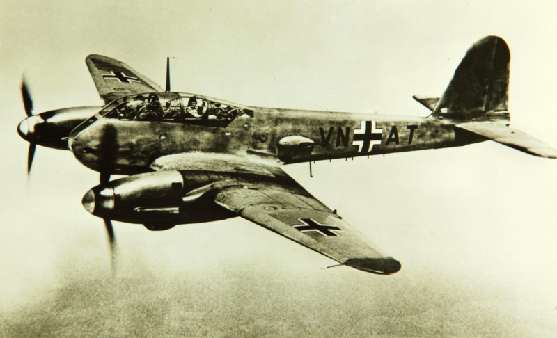Бомбардировщик Messerschmitt 210 а