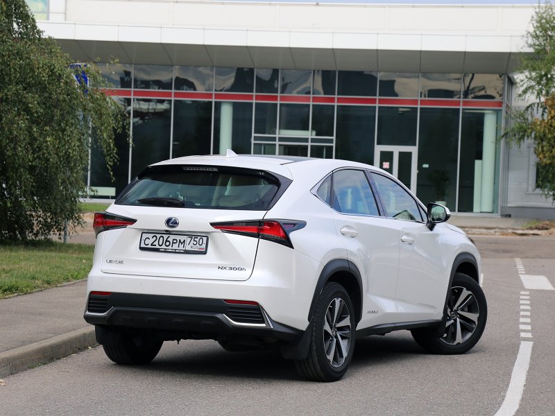 Лексус NX 300 сзади