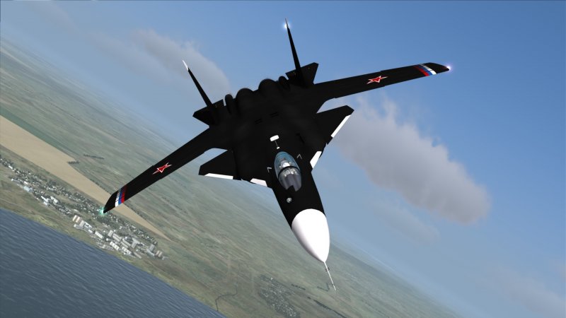 Су-47 реактивный самолёт