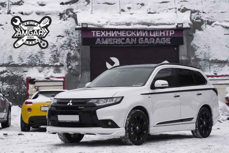 Антихром Митсубиси Аутлендер 3