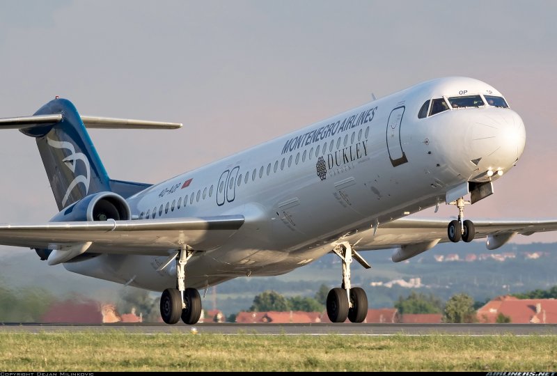 Fokker 100 авиакомпании Iran Air