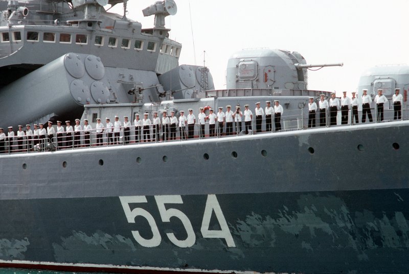 Противолодочный корабль Тихоокеанского флота «Адмирал Виноградов»