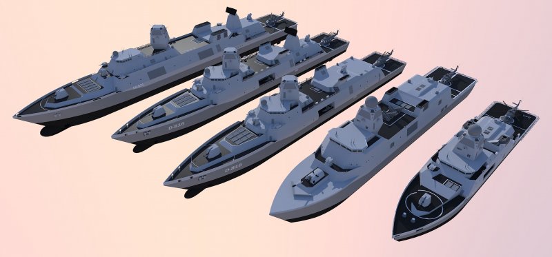 Американский стелс Фрегат