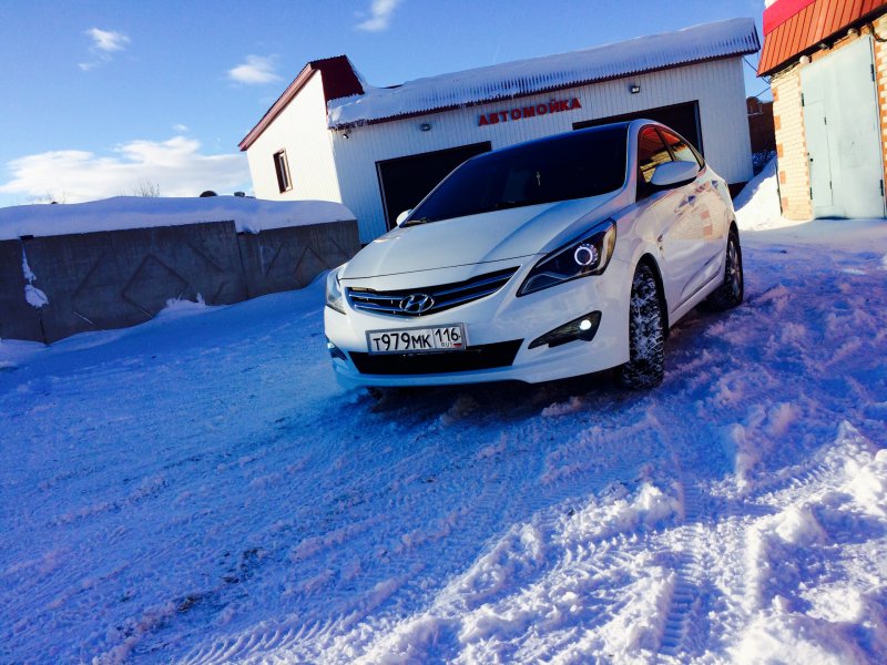 Hyundai Solaris хэтчбек Tuning