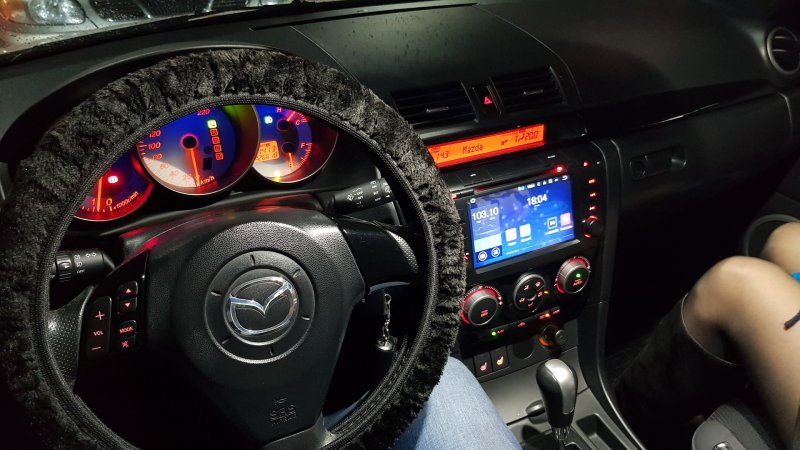 Mazda 6 GH салон Пересвет