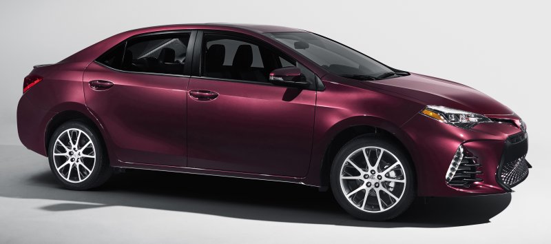 Toyota Corolla 2018 серый металлик