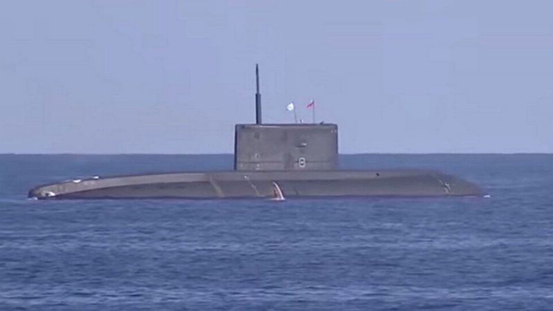 Подлодка Варшавянка ракеты Калибр