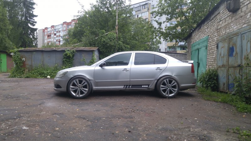 Octavia a5 колеса r17 Нептун